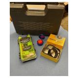 Gun Case, Weaver lens cap, Cleaning Kit ,Ear plugs