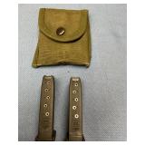 Glock 9mm magazines w/ US Magazine holster