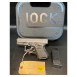 Glock 28 Pistol 380auto 2magazines & case