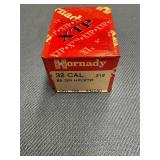 Hornady 32 Cal bullets 100 round