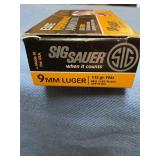 Sig Sauer 9mm 115gr 50 rds