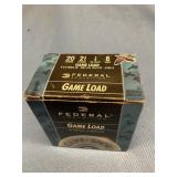 Federal 20 Gauge 8 shot 25 rds.