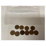 1910-1919 Lincoln cents