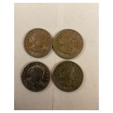 Susan B Anthony dollars assorted dates
