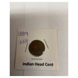 1889 Indian head cent