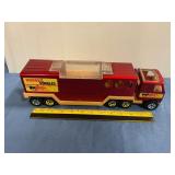 Buddy L semi truck and trailer