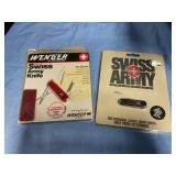 Swiss army pocket knives