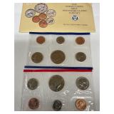 1990 UNC-D&P US coin, mint sets