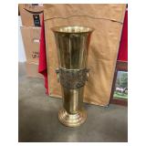Brass floor vase 23" Tall