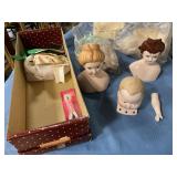 Porcelain doll kits.