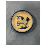 M A Hadley Horse Coaster (sm chip see pic)