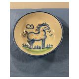 MA Hadley 8" horse bowl
