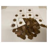 Bag of wheat pennies assorted dates