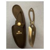 Buck knife with sheath