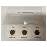 1916 P,D,S set, Lincoln cents