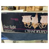 Chandelier with 5 lights