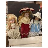 Porcelain dolls