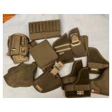 Gun holsters & bullet holder