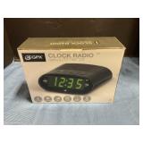 GPS Clock radio w/ auto time set