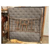Wrought Iron bed W/ Adjustable base w/ remote
