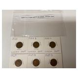 1925 P,D,S &1927 P,D,S sets,Lincoln cents