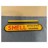 Cast-iron shell sign