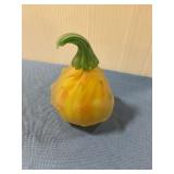 Handblown glass gourd