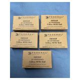 Federal 5.56mm M193 Ball 55gr TailBullets 100 Ct