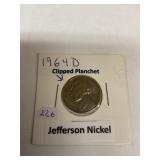 Jefferson nickel