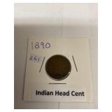 1890 Indian head cent