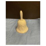 Vintage wedding bell 5" tall