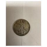 Walking liberty half dollar