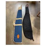 Two rifle soft cases, one Remington