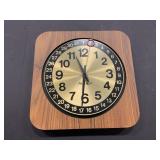 Homestead Battery wall clock