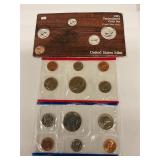 1985 UNC-D&P US coin, mint sets