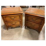 Dixie Nightstands w glass for top matches 165 #166