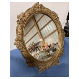 Syroco Wood Stand up Vanity Mirror