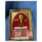 5" x 7" Framed 1982 World Fair memorabilia