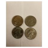 Susan B Anthony dollars assorted dates