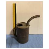 Vintage oil can