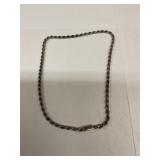 Sterling silver necklace