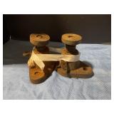 Antique machinists screw jacks