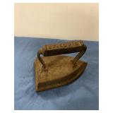 Antique Cast Iron Flat Iron St. Louis