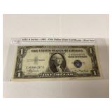 1935 a series-UNC-1$ silver certificateblue seal