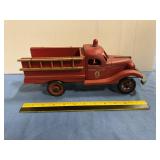 Wooden fire truck