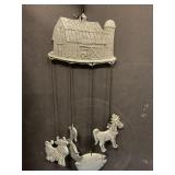 Metal barn & animal chime