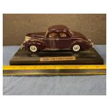 1940 Ford coupe diecast car