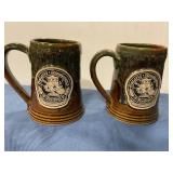 Ontario Renaissance Festival mugs 5" tall