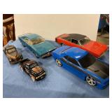 Diecast cars, and car decor