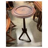 Antique wood plant stand